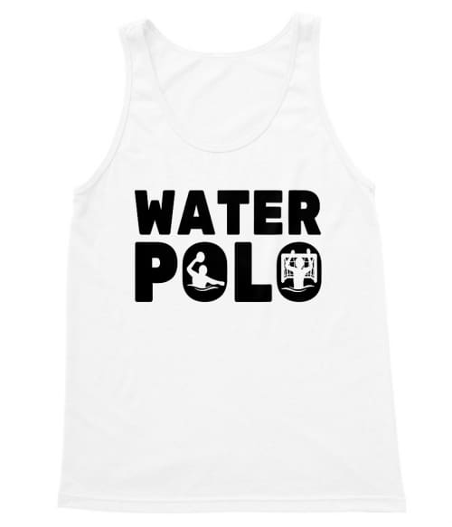 Water Polo Text Silhouette Póló - Ha Rocker rajongó ezeket a pólókat tuti imádni fogod!