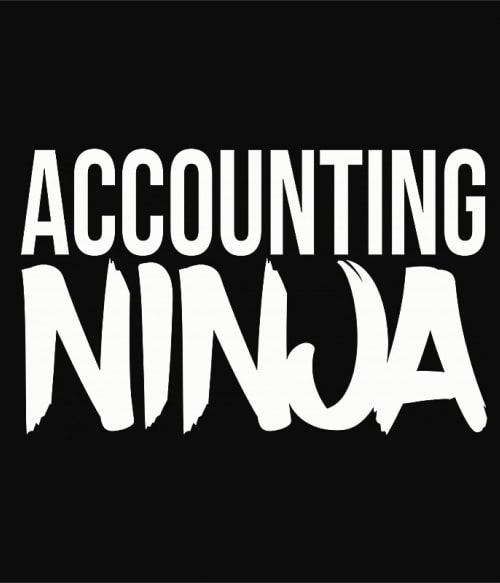 Accounting ninja Irodai Pólók, Pulóverek, Bögrék - Munka