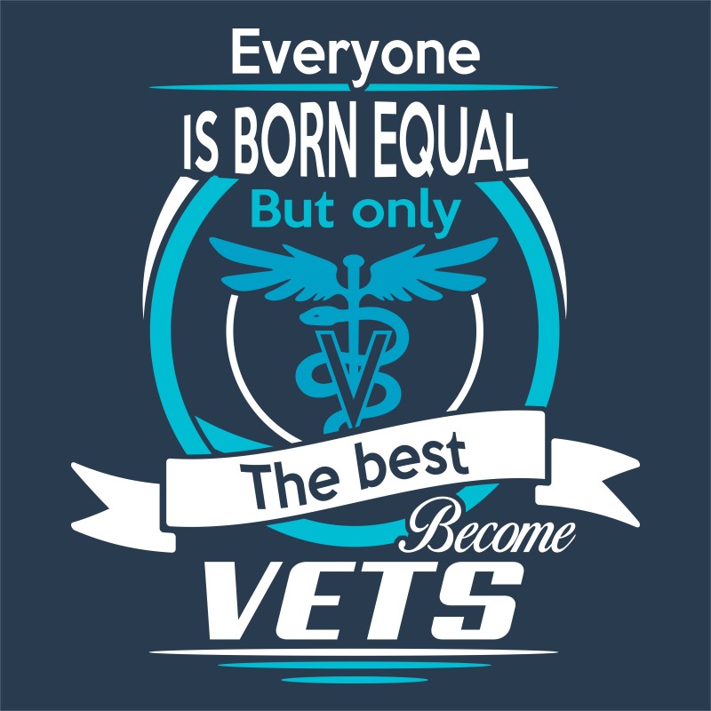 Everyone is equal - veterinarian