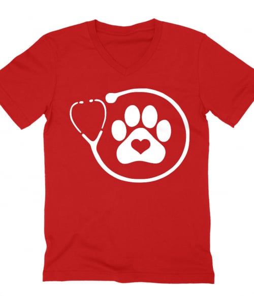 Veterinary paw love Póló - Ha Veterinary rajongó ezeket a pólókat tuti imádni fogod!