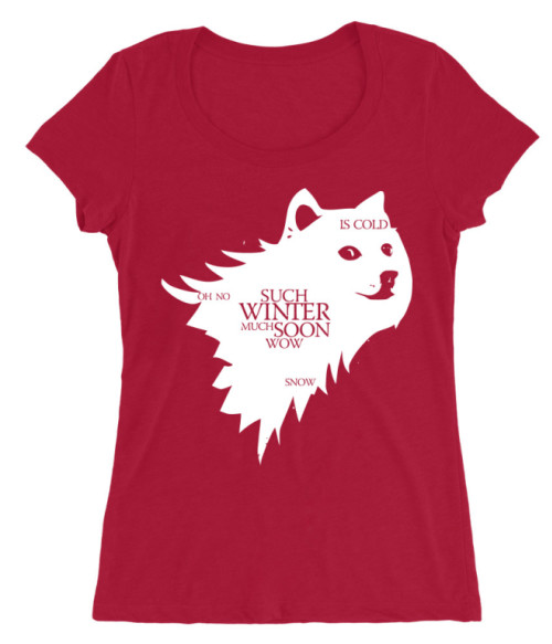 Doge Stark Póló - Ha Game of Thrones rajongó ezeket a pólókat tuti imádni fogod!