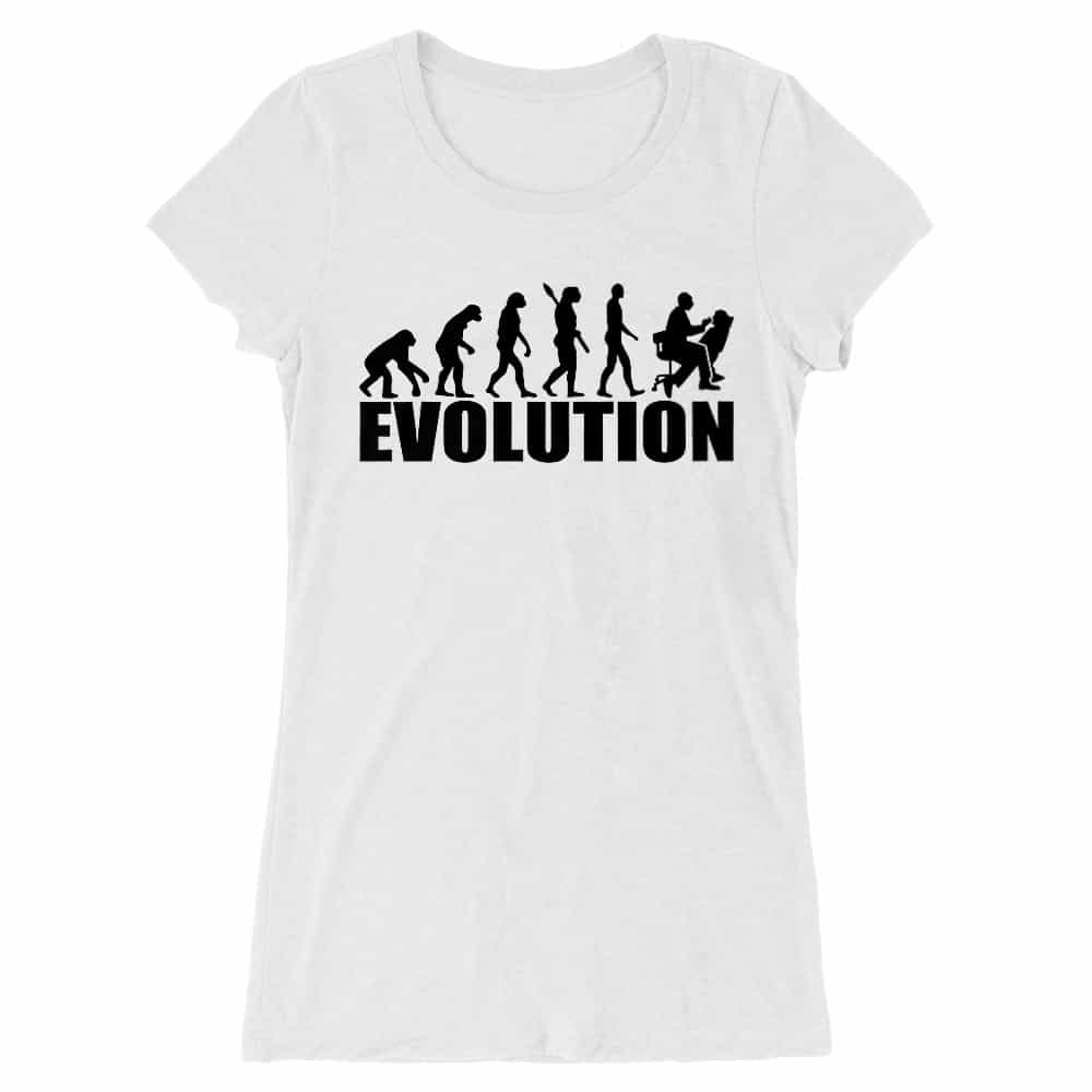 Dentist evolution Női Hosszított Póló