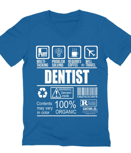 Dentist facts Póló - Ha Dentist rajongó ezeket a pólókat tuti imádni fogod!