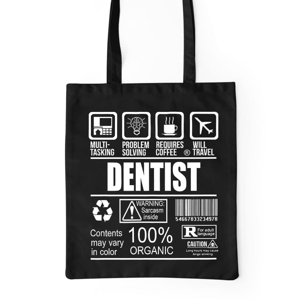 Dentist facts Prémium Vászontáska