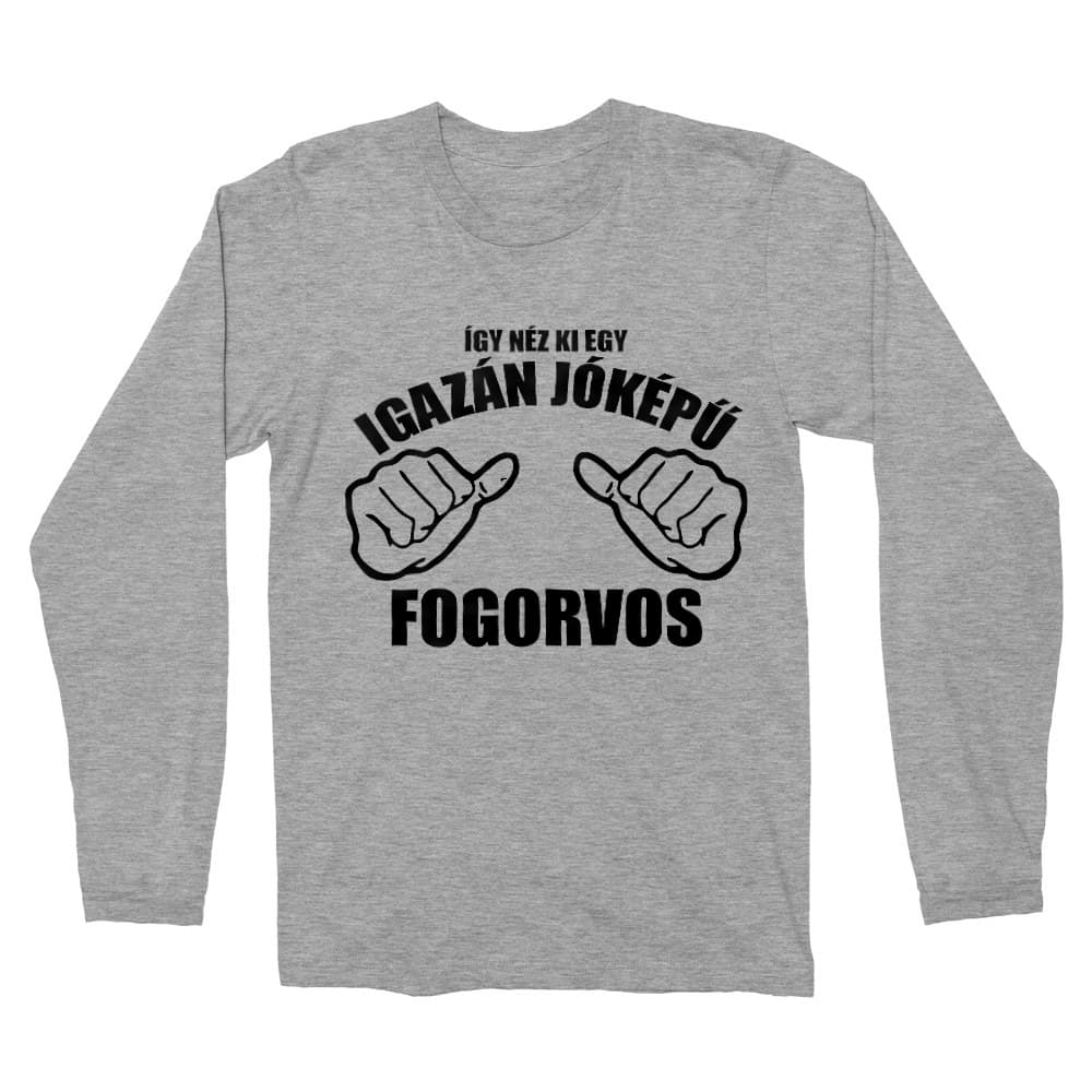 Jóképű fogorvos Férfi Hosszúujjú Póló