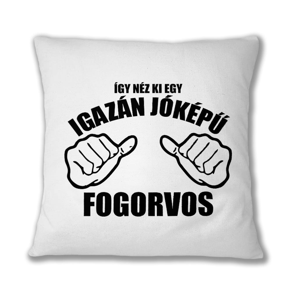 Jóképű fogorvos Párnahuzat