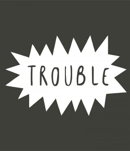 Best friend trouble Barátság Barátság Barátság Pólók, Pulóverek, Bögrék - Család