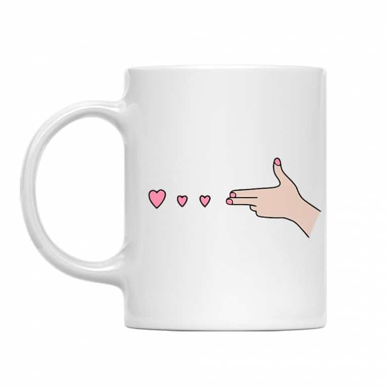 Best friend hand - pink