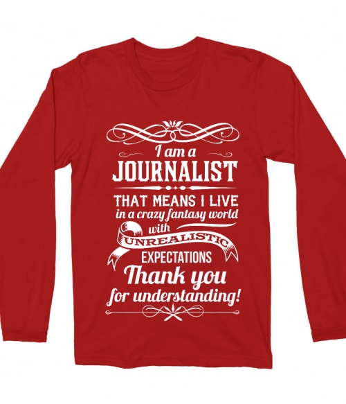 I'm a journalist Póló - Ha Journalist rajongó ezeket a pólókat tuti imádni fogod!