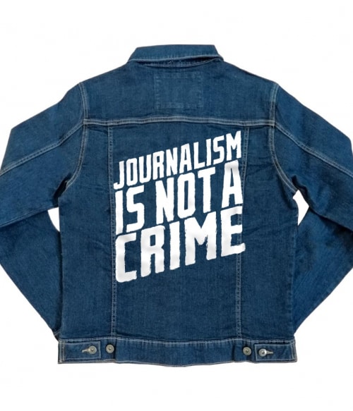 Journalism is not a crime Újságíróknak Kabát - Újságíróknak