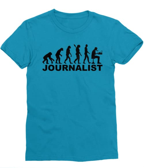 Journalist evolution Póló - Ha Journalist rajongó ezeket a pólókat tuti imádni fogod!