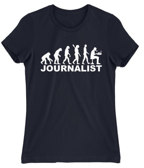 Journalist evolution Póló - Ha Journalist rajongó ezeket a pólókat tuti imádni fogod!