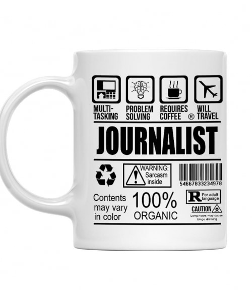 Journalist facts Újságíróknak Bögre - Újságíróknak