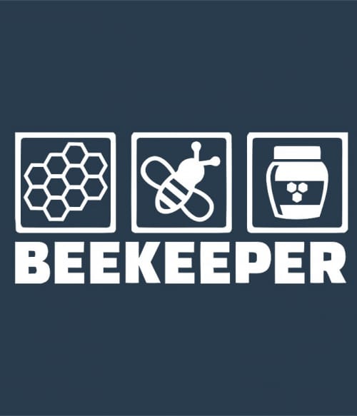 Beekeeper icon Mezőgazdaság Pólók, Pulóverek, Bögrék - Munka