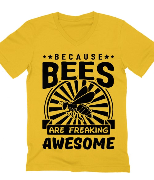 Bees are awesome Póló - Ha Beekeeper rajongó ezeket a pólókat tuti imádni fogod!