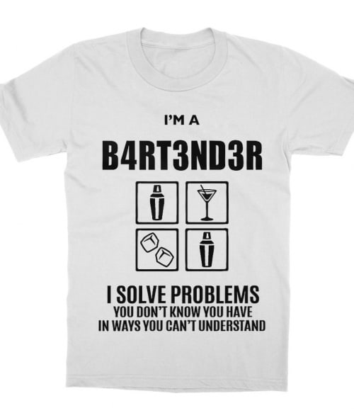 I'm a bartender Póló - Ha Bartender rajongó ezeket a pólókat tuti imádni fogod!