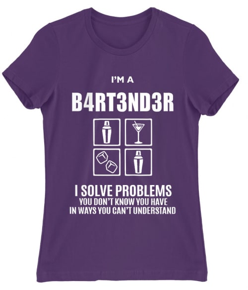 I'm a bartender Póló - Ha Bartender rajongó ezeket a pólókat tuti imádni fogod!
