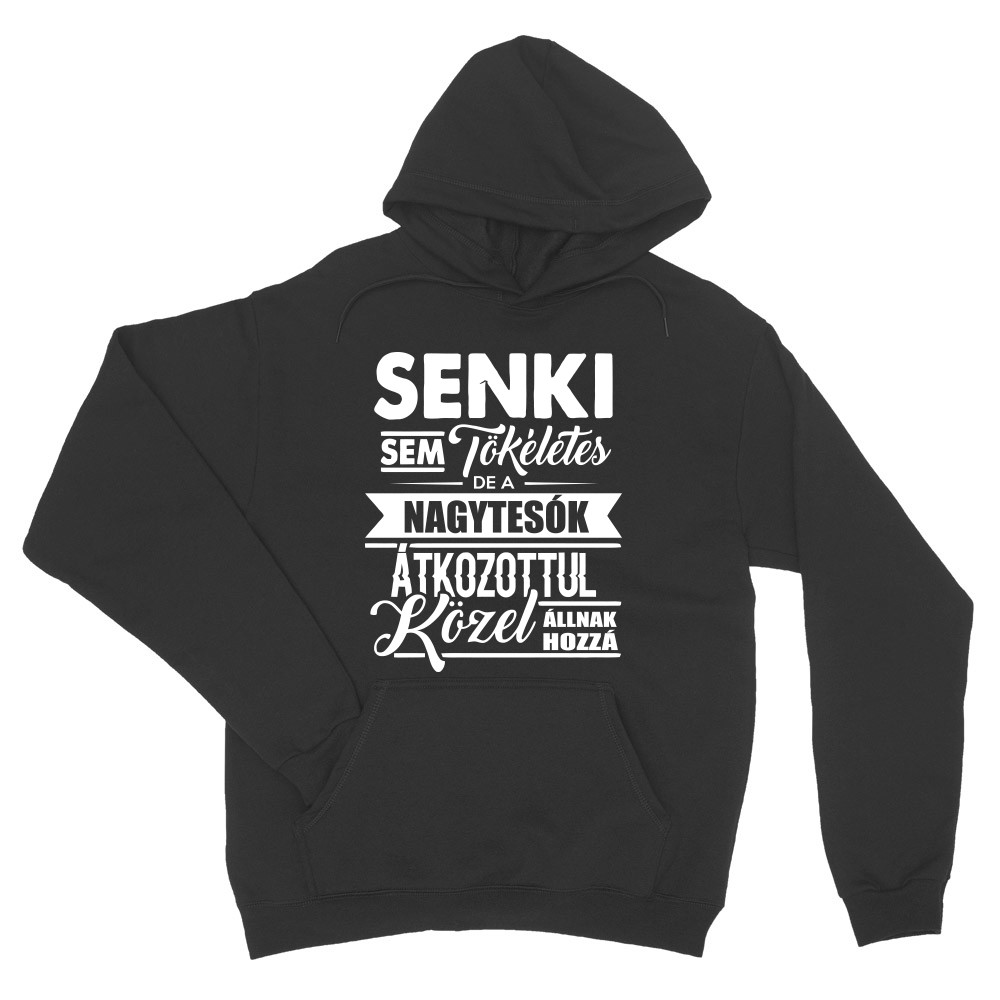 Senki sem tökéletes - nagytesó Unisex Pulóver