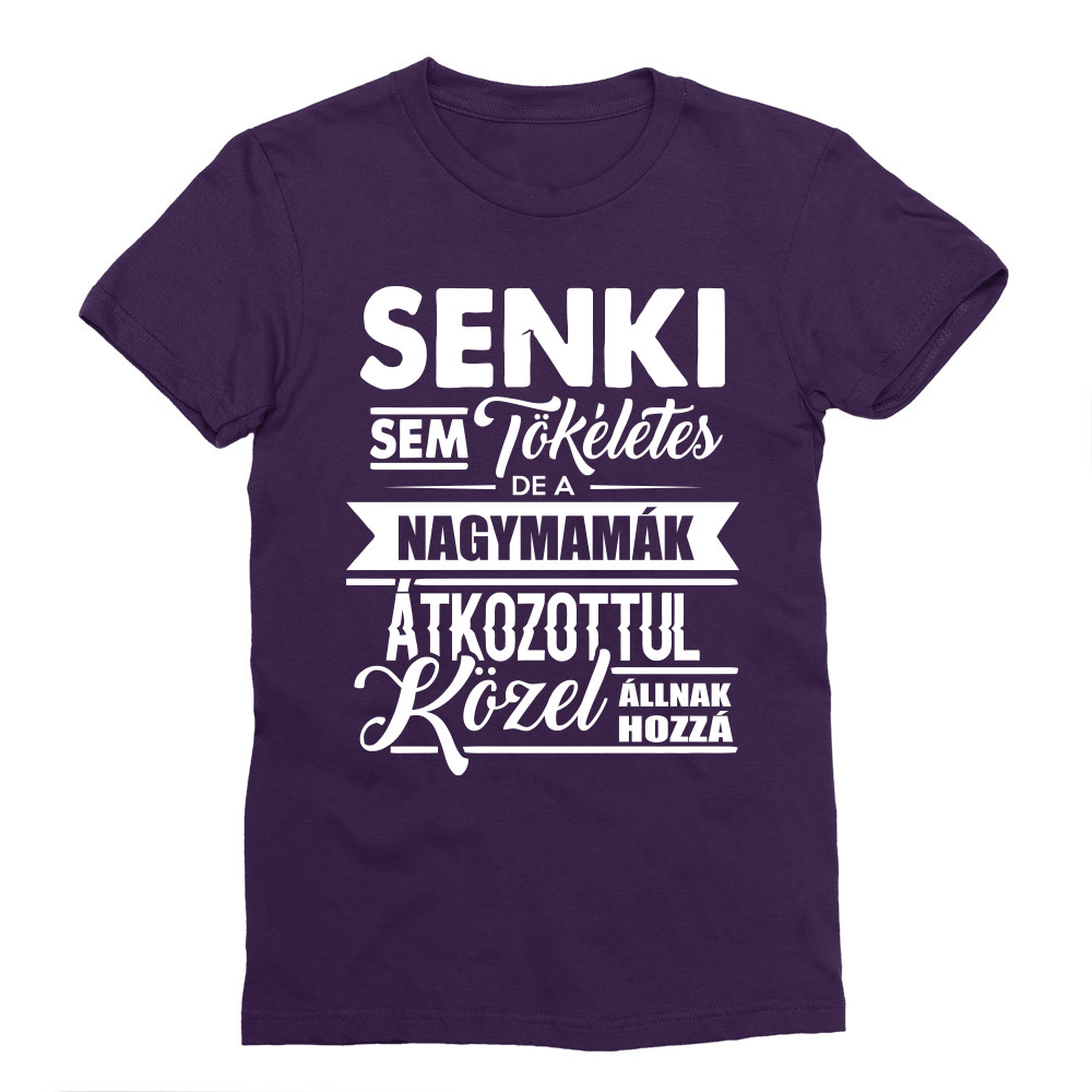 Senki sem tökéletes - mama Férfi Testhezálló Póló