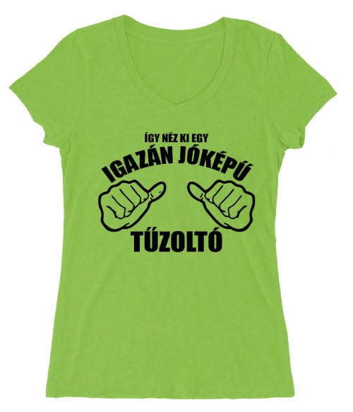 Jóképű tűzoltó Póló - Ha Firefighter rajongó ezeket a pólókat tuti imádni fogod!