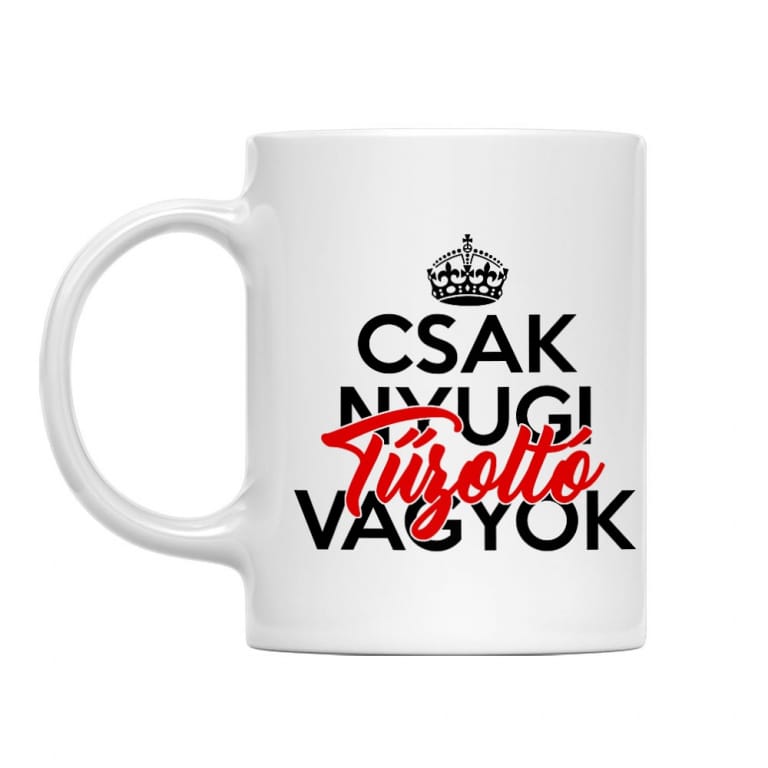 Csak nyugi, tűzoltó vagyok
