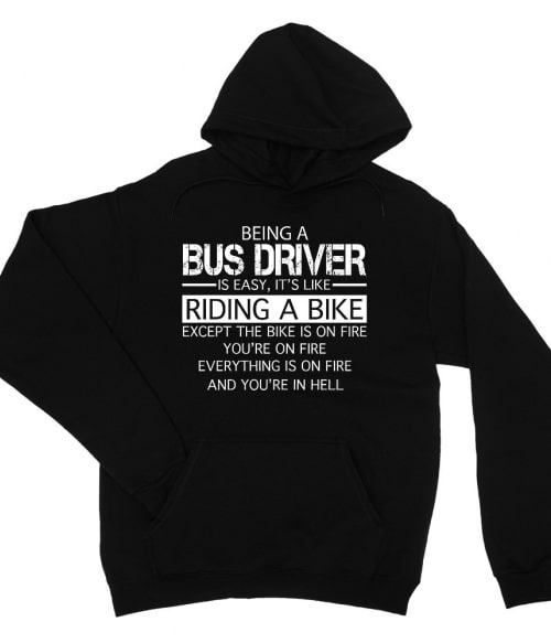 Being a Bus Driver Buszsofőr Pulóver - Sofőr