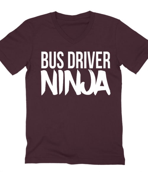 Bus Driver Ninja Póló - Ha Bus Driver rajongó ezeket a pólókat tuti imádni fogod!