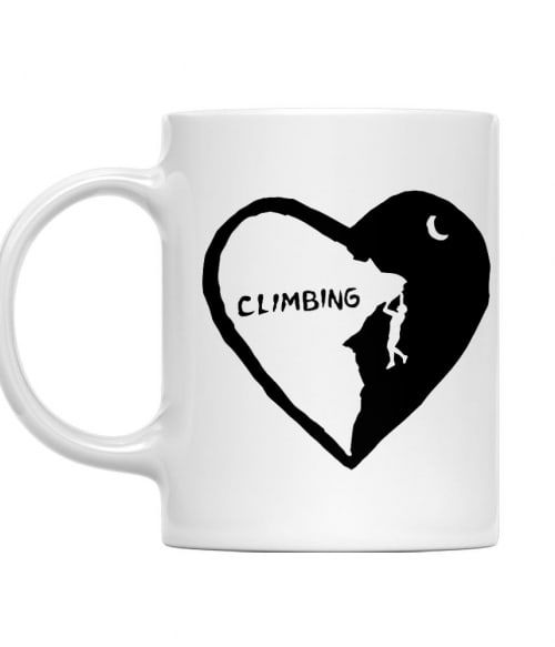 Climbing heart Falmászás Bögre - Sport