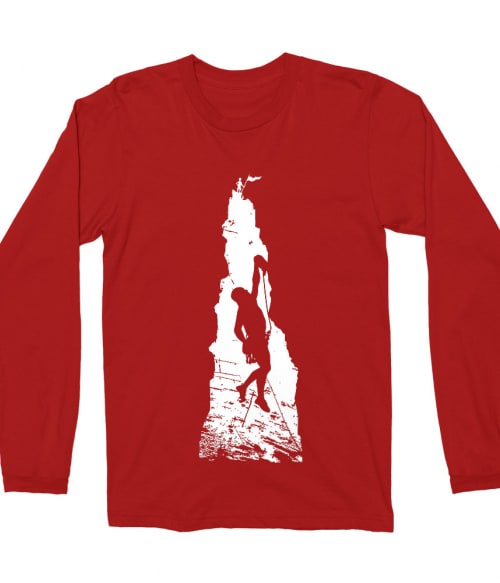 Climbing silhouette Póló - Ha Climbing rajongó ezeket a pólókat tuti imádni fogod!