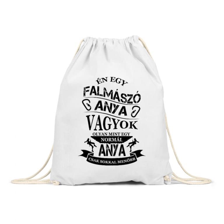 Falmászó anya - Tornazsák