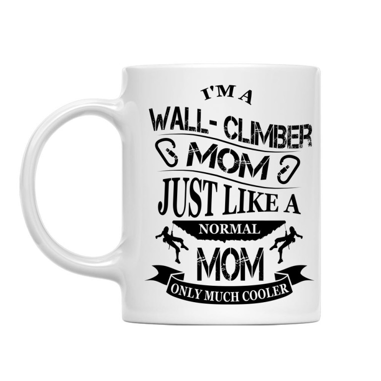 Wall climber Mom