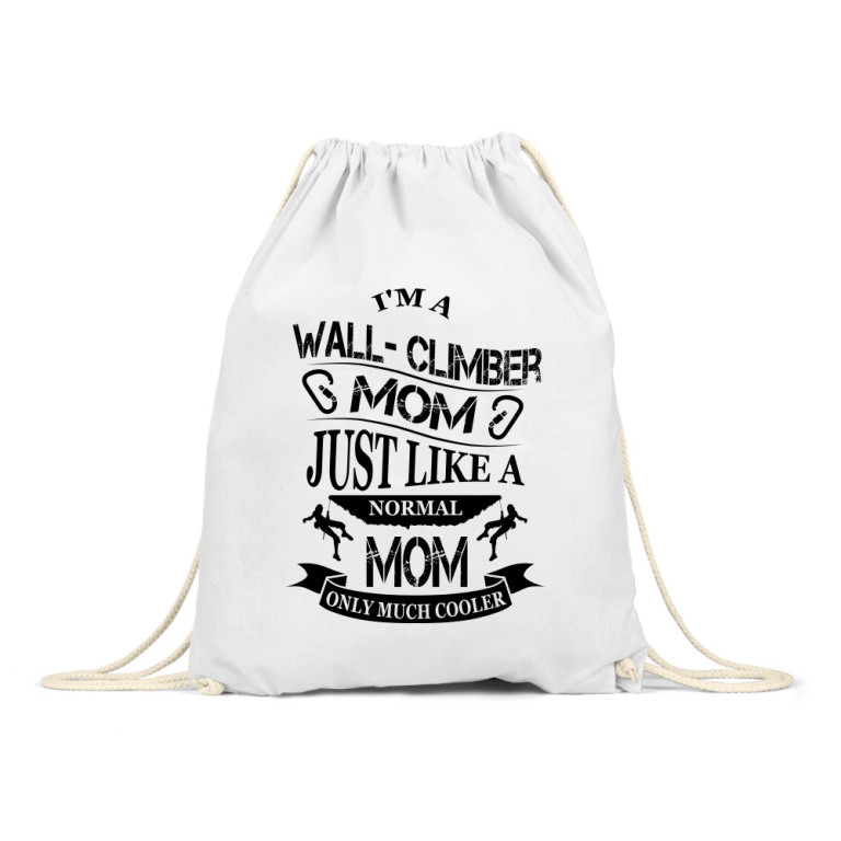 Wall climber Mom