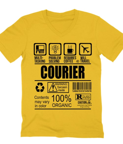 Courier facts Póló - Ha Courier rajongó ezeket a pólókat tuti imádni fogod!
