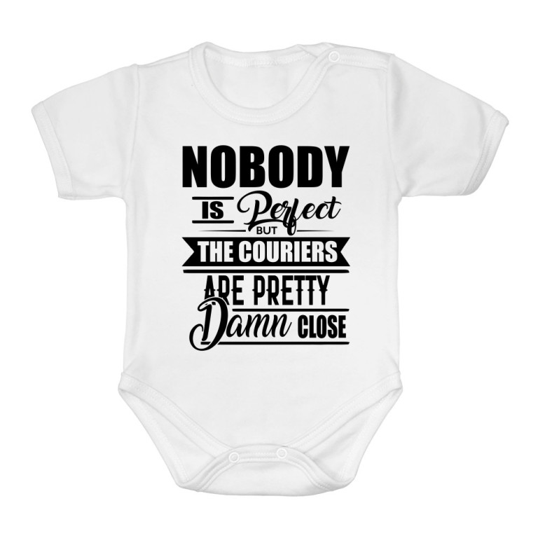 No one is perfect - courier