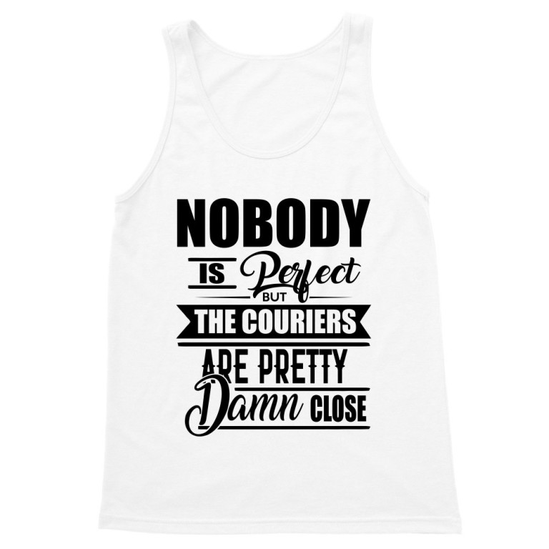 No one is perfect - courier