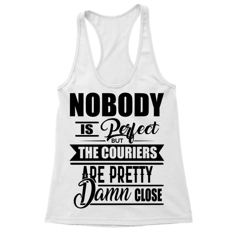 No one is perfect - courier