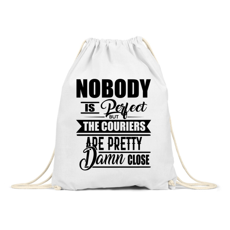 No one is perfect - courier