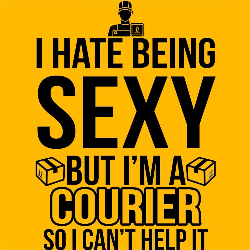 Sexy courier