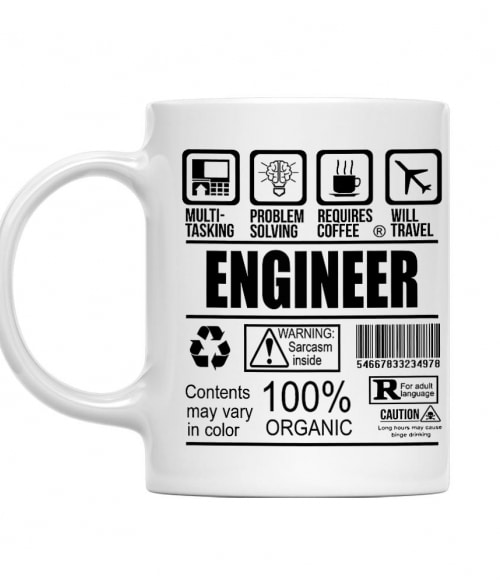 Engineer facts Irodai Bögre - Munka