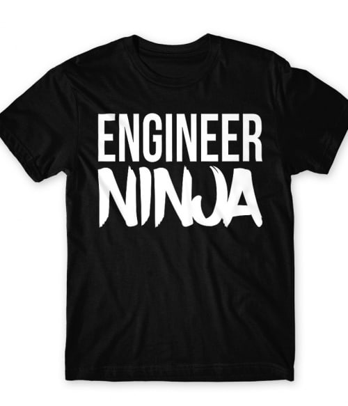 Engineer ninja Mérnök Férfi Póló - Munka