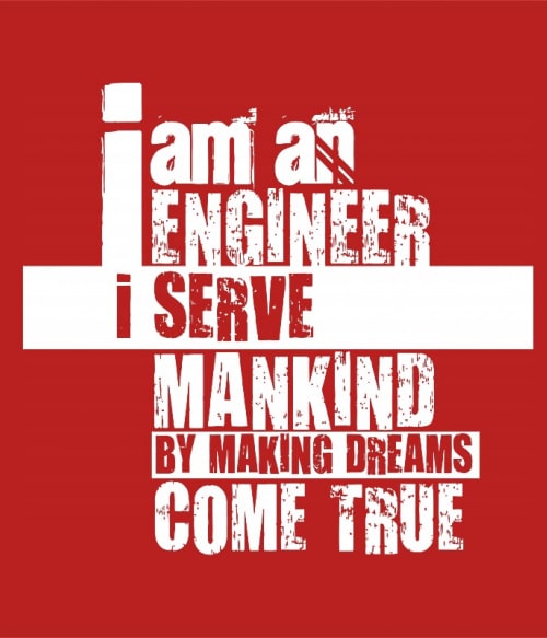 I am an engineer Irodai Pólók, Pulóverek, Bögrék - Munka