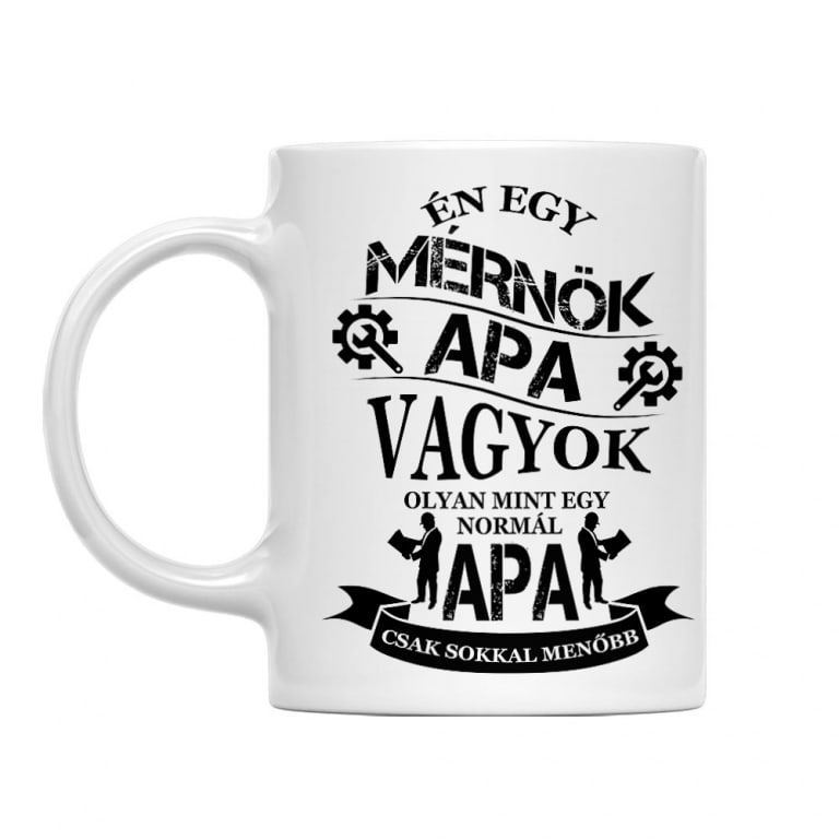 Mérnök apa - Bögre