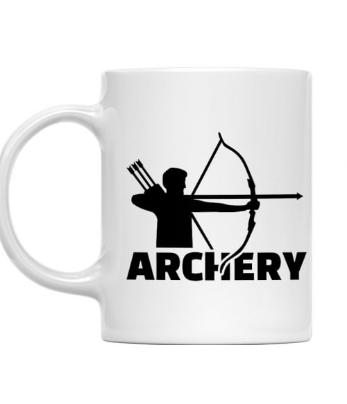 Archery silhouette Íjászat Bögre - Sport
