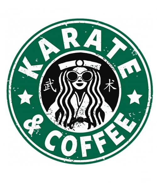 Karate and coffee Karate Pólók, Pulóverek, Bögrék - Sport