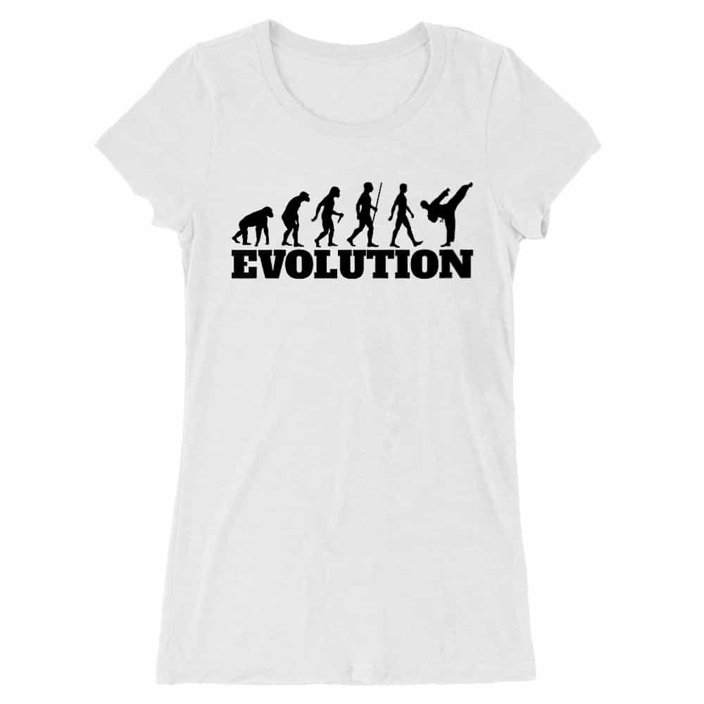 Karate evolution Női Hosszított Póló