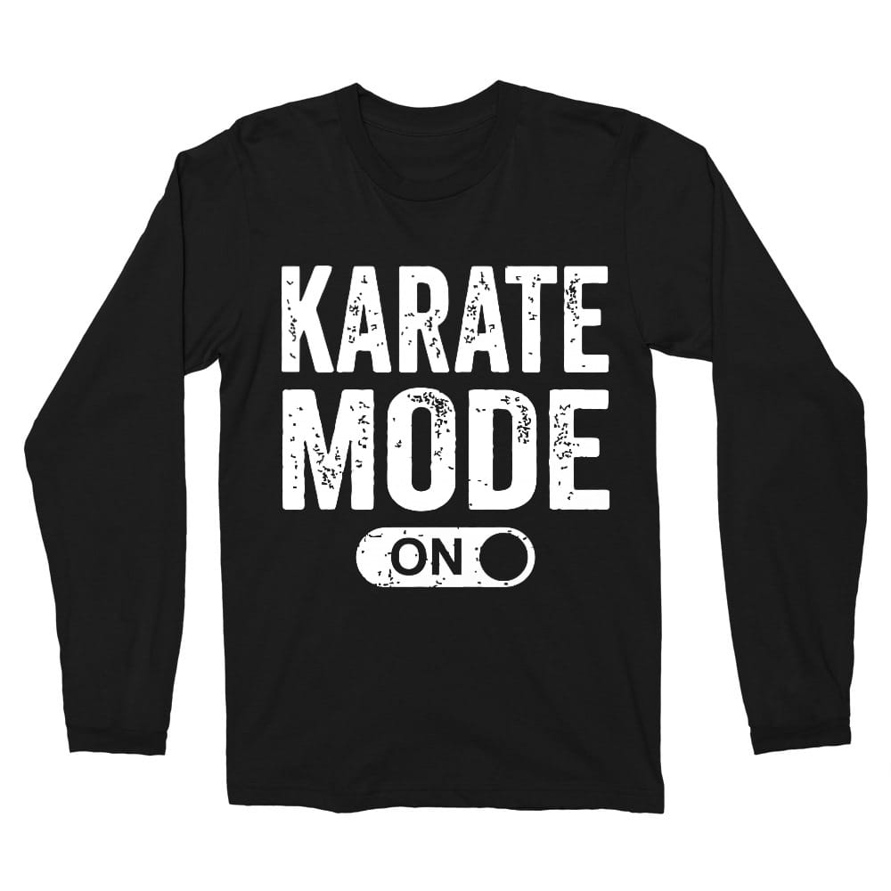 Karate mode on Férfi Hosszúujjú Póló