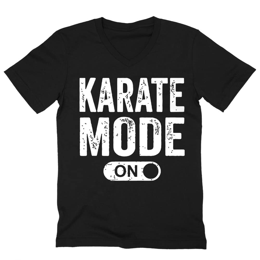 Karate mode on Férfi V-nyakú Póló