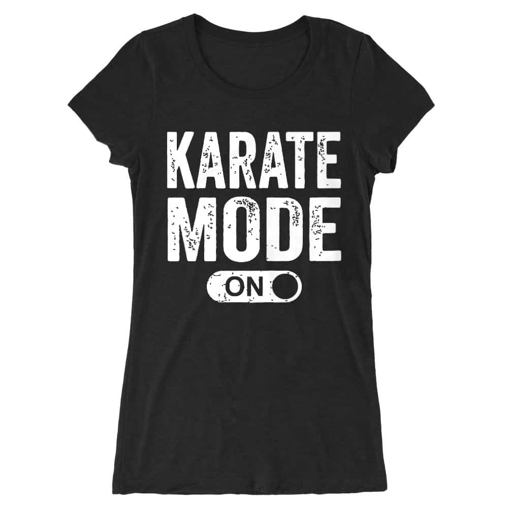 Karate mode on Női Hosszított Póló