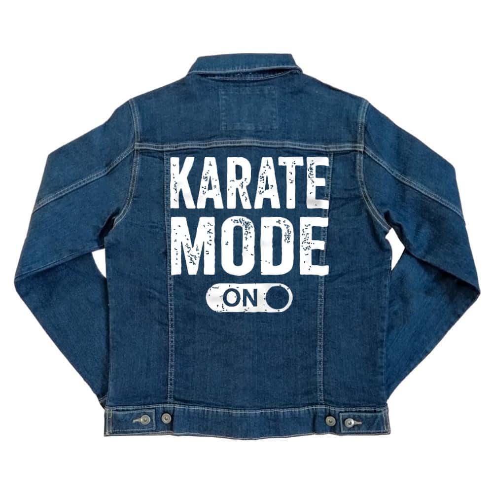 Karate mode on Unisex Farmerkabát