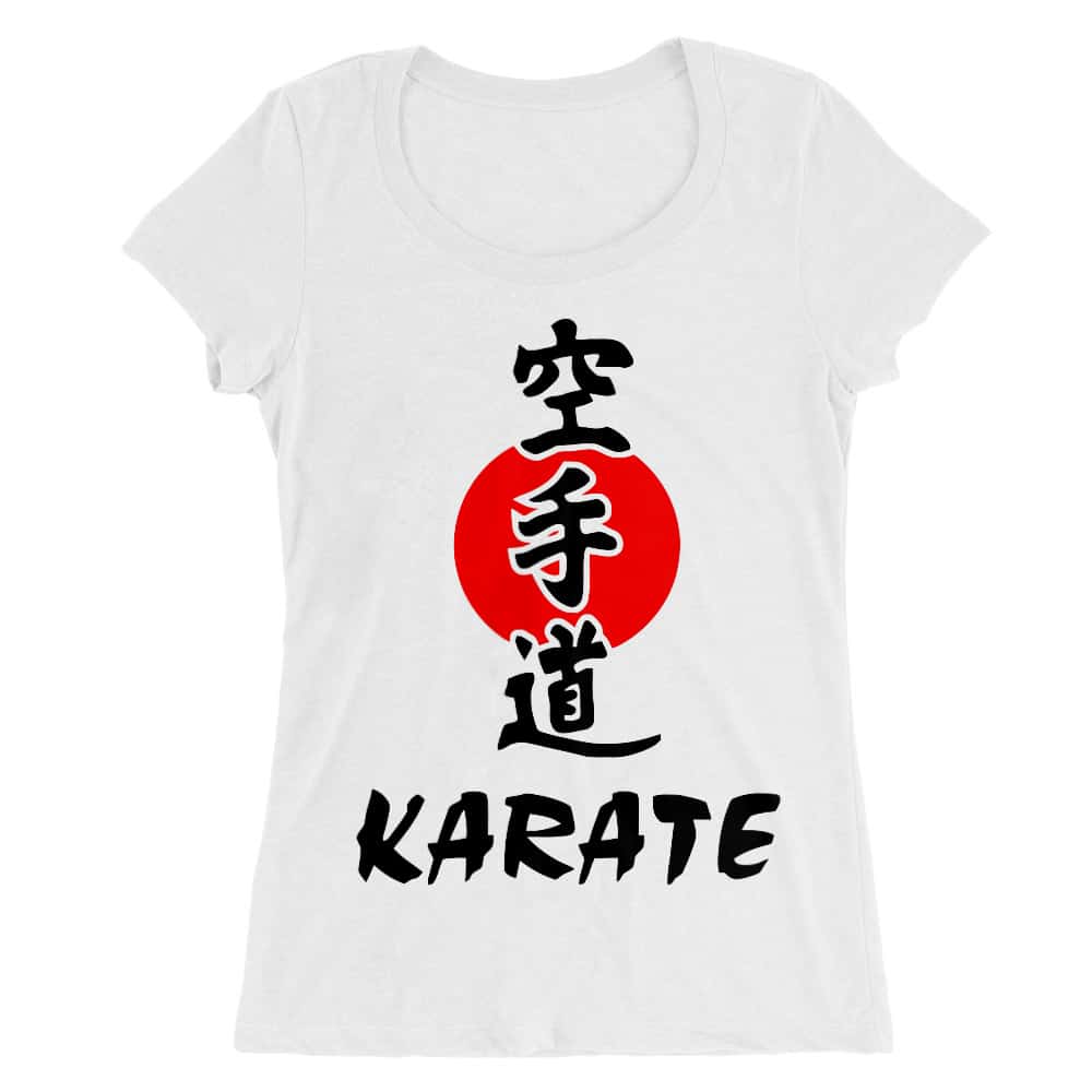 Karate text Női O-nyakú Póló